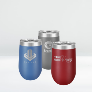 16 oz. Wine Tumblers 16 oz. Stainless Steel Stemless Wine Tumblers
