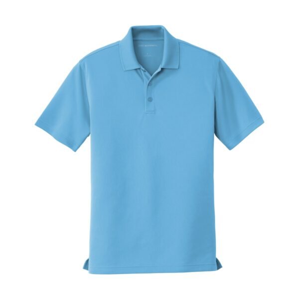 Port Authority K110 Mens Dry Zone UV Micro-Mesh Polo, Carolina Blue Port Authority Men's Dry Zone UV Micro-Mesh Polo - K110
