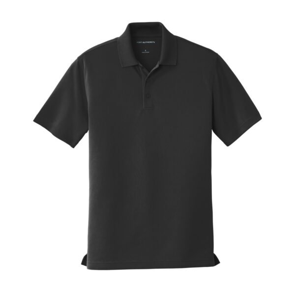 Port Authority K110 Mens Dry Zone UV Micro-Mesh Polo, Deep Black Port Authority Men's Dry Zone UV Micro-Mesh Polo - K110