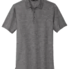 TM1MW451_darkgrey_flat_front Travis Mathew Men's Auckland Slub Polo - TM1MW451