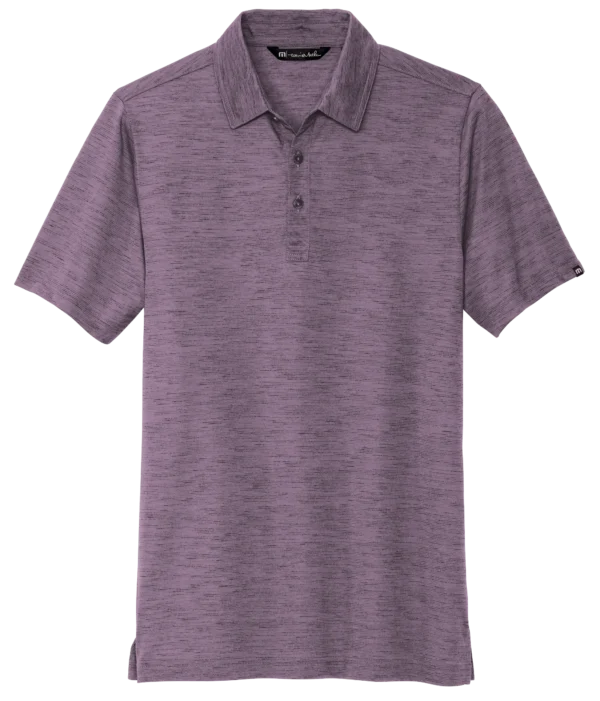 TM1MW451_purplesage_flat_front Travis Mathew Men's Auckland Slub Polo - TM1MW451