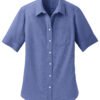 Port Authority Women's SuperPro Short Sleeve Oxford Shirt - L659