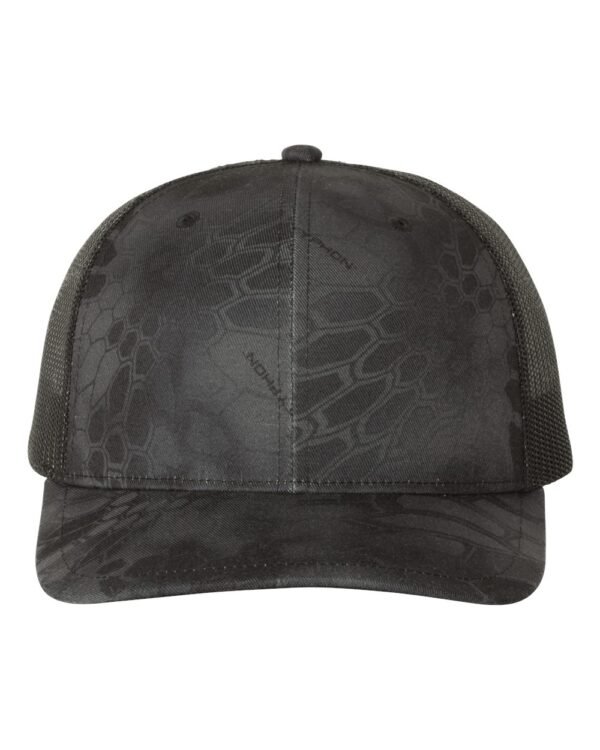 Richardson Patterned Snap Back Trucker Caps – 112P