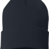 Sportsman_SP12_Navy_Front_High Sportsman Solid Knit Beanies - SP12