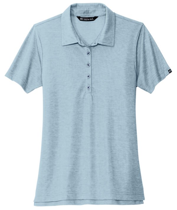 TM1WW002_allureheather_flat_front Travis Mathew Women's Oceanside Heather Polo - TM1WW002