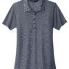TM1WW002_bluenightsheather_flat_front Travis Mathew Women's Oceanside Heather Polo - TM1WW002