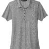 TM1WW002_quietshadegrey_flat_front Travis Mathew Women's Oceanside Heather Polo - TM1WW002
