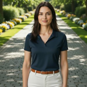 Brooks Brothers Women’s Mesh Pique Performance Polo - BB18221