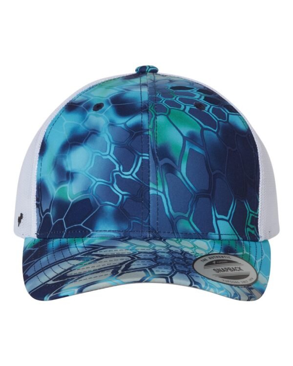 YP Classics - Retro Camouflage Trucker Cap - 6606
