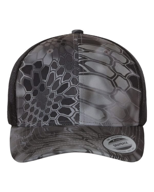 YP Classics - Retro Camouflage Trucker Cap - 6606