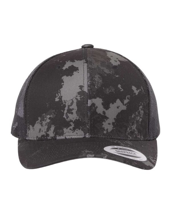 YP Classics - Retro Camouflage Trucker Cap - 6606